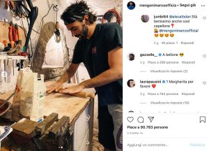 Marco Mengoni - Il post su Instagram