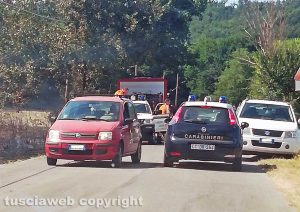 Graffignano - Incendio in località Corniole