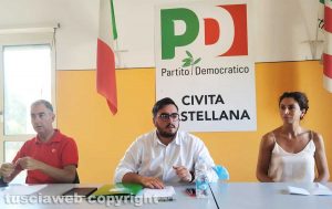 Civita Castellana - Il Pd presenta la lista di Domenico Cancilla