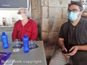 Viterbo - Andrea Maurizi di Atcl (sulla destra)