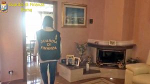 Una delle proprietà immobiliari sequestrate