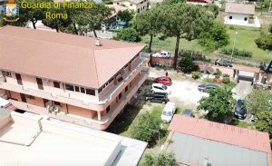 Una delle proprietà immobiliari sequestrate