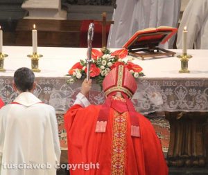 Tuscania - La messa in onore dei santi Veriano, Secondiano e Marcelliano