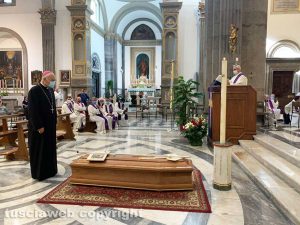Viterbo - I funerali di Lorenzo Chiarinelli