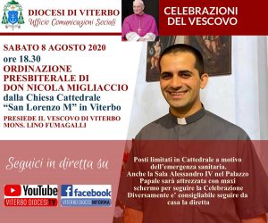 Don Nicola Migliaccio sarà consacrato sacerdote