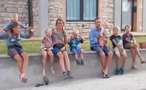 Viterbo - La Famiglia De Cambourg in cammino sulla via Francigena