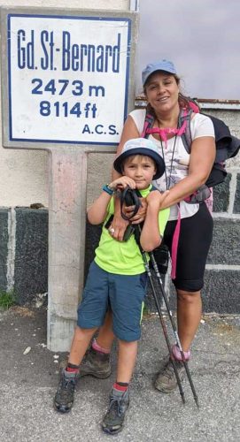 Viterbo - Leandro e Celin in cammino sulla Via Francigena