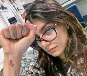 L'ex pornostar Mia Khalifa