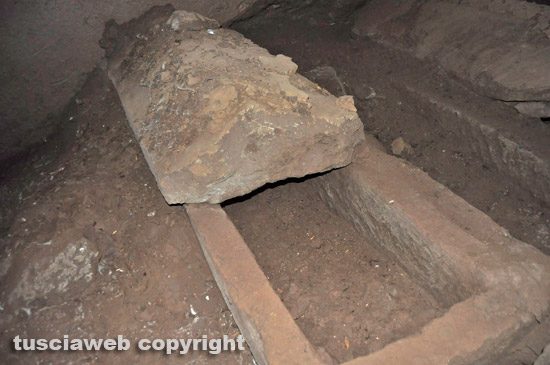 Viterbo - Una tomba etrusca di Poggio Giudio (foto di repertorio)