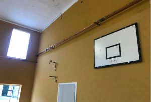 Canepina - I lavori alla scuola