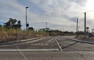 Montalto di Castro - La bretella di collegamento tra strada della Macchia e via dei Cimini