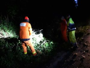Tarquinia - Maltempo - Volontari Aeopc al lavoro
