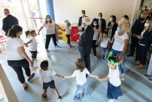 Vo' - Il presidente della Repubblica, Sergio Mattarella, inaugura l'anno scolastico