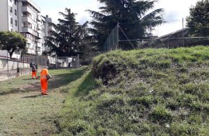 Viterbo - Istituto Grandori - Operai al lavoro