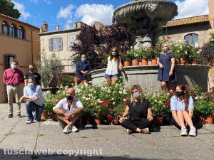 Le rose dell'associazione Viterbo on per il 3 settembre 