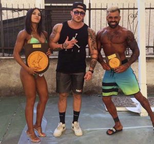 Flaminia Casella, Jonathan Sberna e Alessandro Colacchi