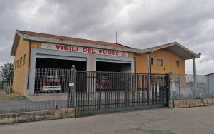 La sede dei vigili del fuoco a Civita Castellana