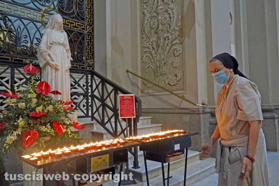 Viterbo - Il santuario di Santa Rosa