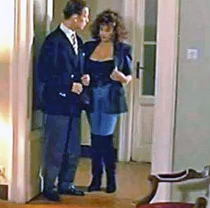 Elisabetta Lupetti con Rocco Siffredi in una scena del film Ecstasy