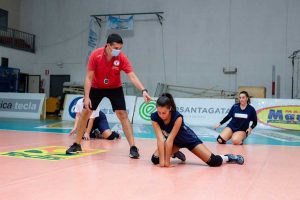 Sport - Volley - Gli allenamenti delle ragazze della Jvc