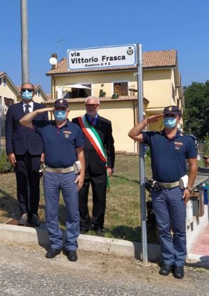 Monterosi - La cerimonia di intitolazione
