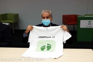 Viterbo - Il sindaco Giovanni Arena alla presentazione di Medioera
