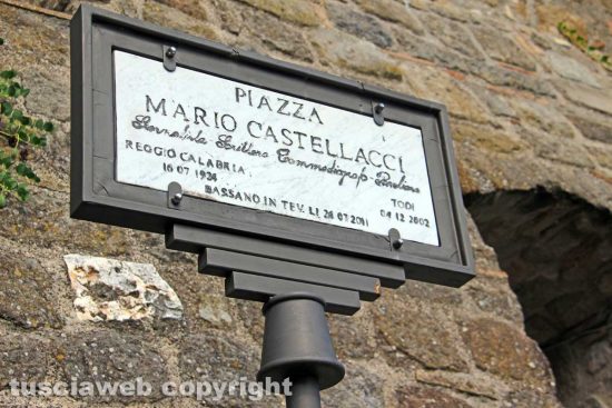 Bassano in Teverina - Piazza Mario Castellacci