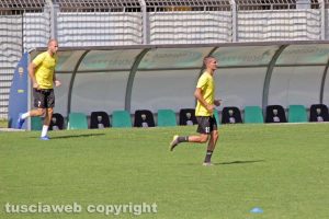Sport - Calcio - Viterbese - L'allenamento di stamani al Rocchi - Bezziccheri e Markic