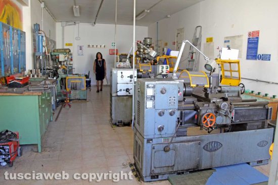 Viterbo - Un laboratorio dell'Istituto Orioli