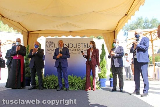 Viterbo - L'inaugurazione della nuova sede di Unindustria
