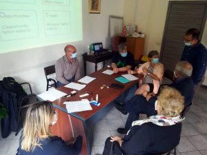 Il corso alla parrocchia della Sacra Famiglia