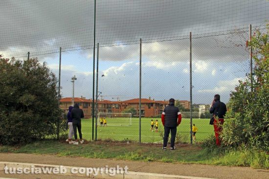 Viterbo - Il campetto sportivo del Pilastro