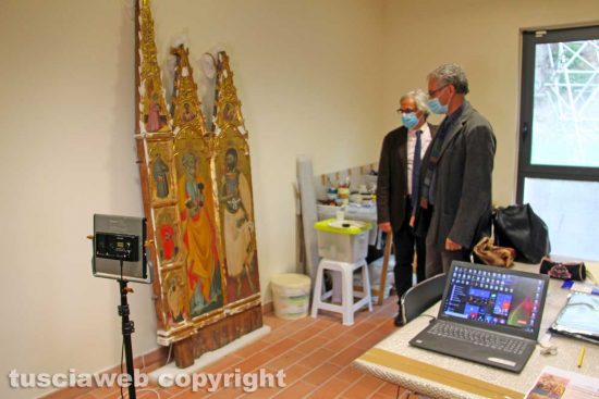 Viterbo - Il polittico di Balletta