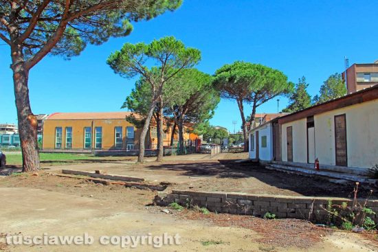 Viterbo - L'area del campo del Pilastro ripulita
