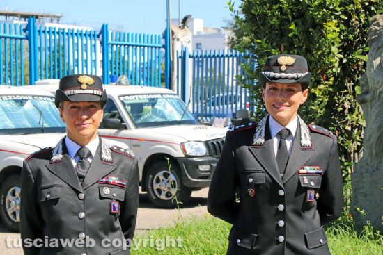 Carabinieri Civita Castellana - Palmina Lavecchia e Anna Patrono