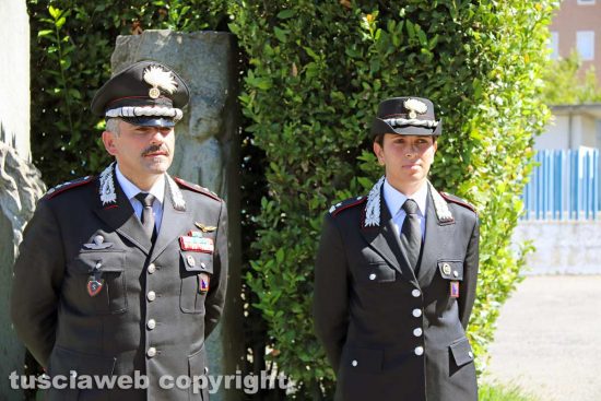 Carabinieri Tuscania - Ciro Laudonia e Pasqualina Frisio