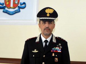 Il tenente colonnello Giorgio Broccone, comandante del gruppo carabinieri di Ostia