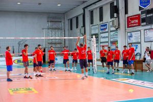 Sport - Pallavolo - Jvc Civita Castellana - L'allenamento
