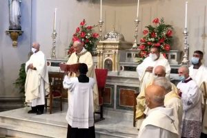 Viterbo - Santa Rosa - La messa del 4 settembre