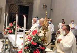 Viterbo - Santa Rosa - La messa del 4 settembre