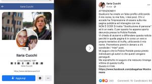 Il post Facebook di Ilaria Cucchi