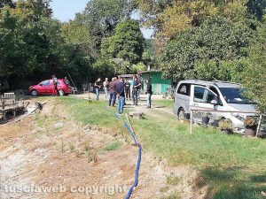 Bomarzo - Uomo trovato morto in un laghetto