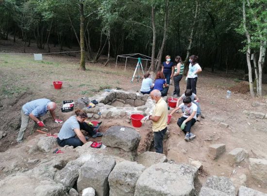 Bassano in Teverina - Gli scavi sul sito di Pietramara