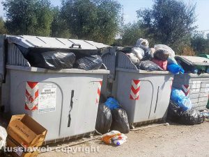 Viterbo - L'isola ecologia a Pian di Tortora