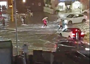 Roma - Nubifragio sulla capitale