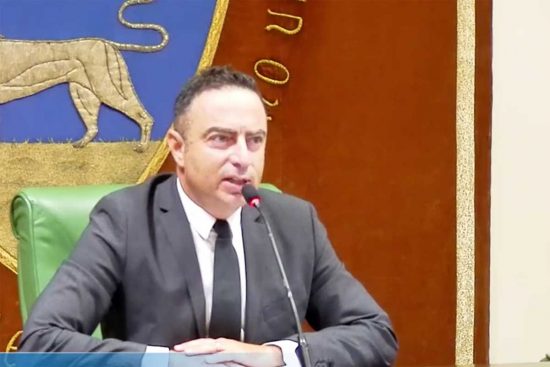Il presidente della provincia di Viterbo Pietro Nocchi
