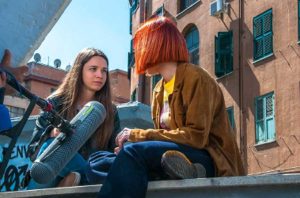 Alcuni momenti del set di "Frammenti"