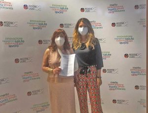 Alessandra Troncarelli e Francesca Danese