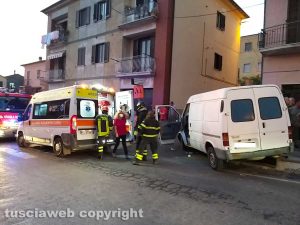 Montefiascone - Incidente sulla Verentana