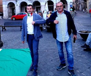 Civita Castellana - Luca Giampieri con Massimo Giampieri